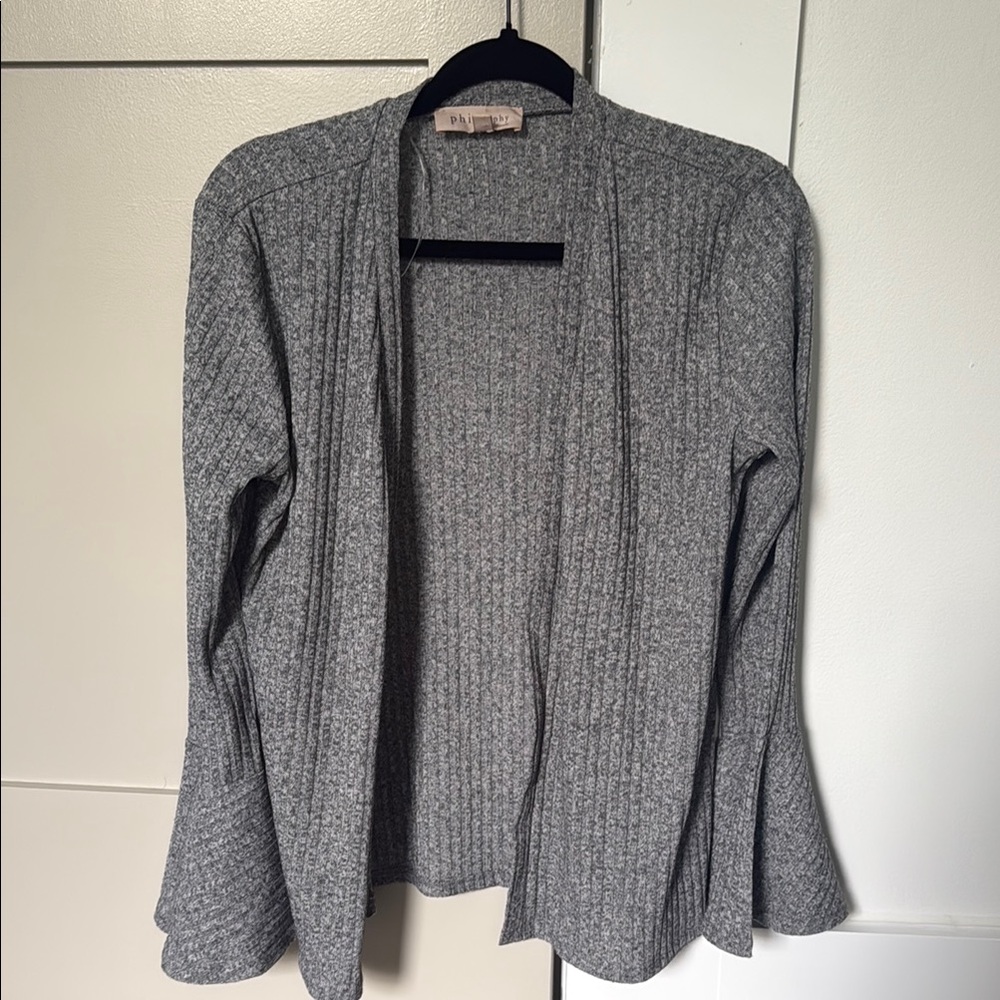 Philosophy Gray Women's Cardigan